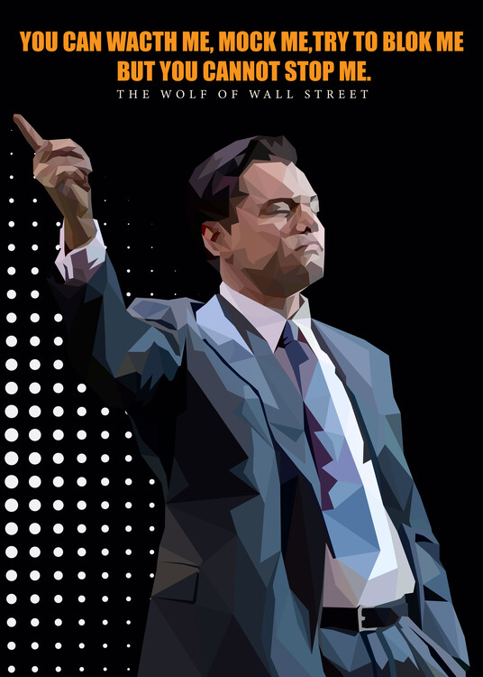 Плакат Leonardo quote