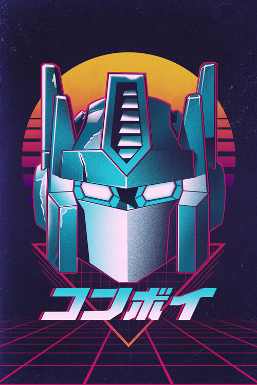 Plakat Retro Convoy