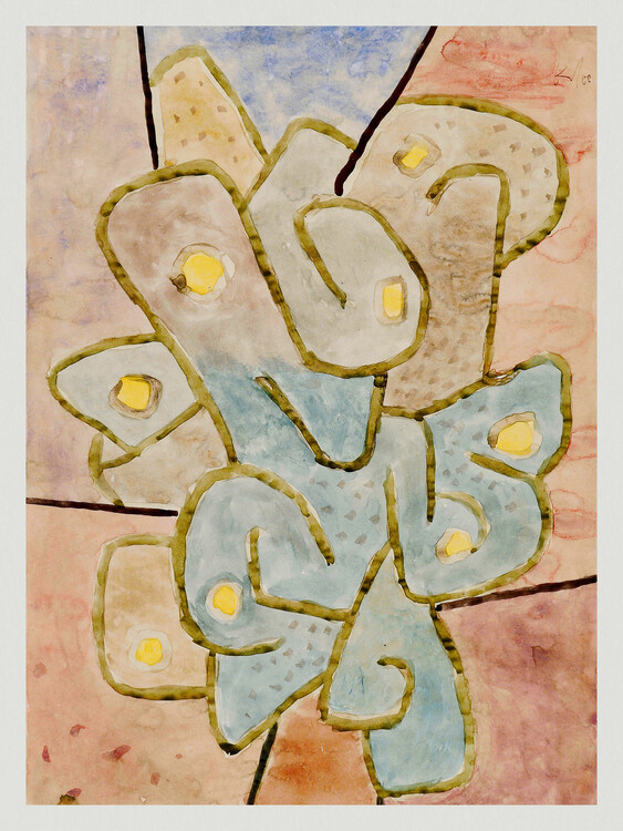 Levně Plakát, Obraz - The Sour Tree, Paul Klee, 30 × 40 cm