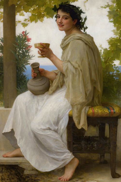 Canvas-taulu Bacchante