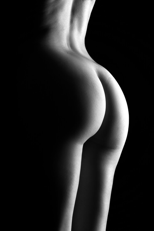 Plakát Back and white detail