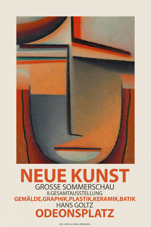 Poster Tragic (Munich Exhibition) - Alexej von Jawlensky