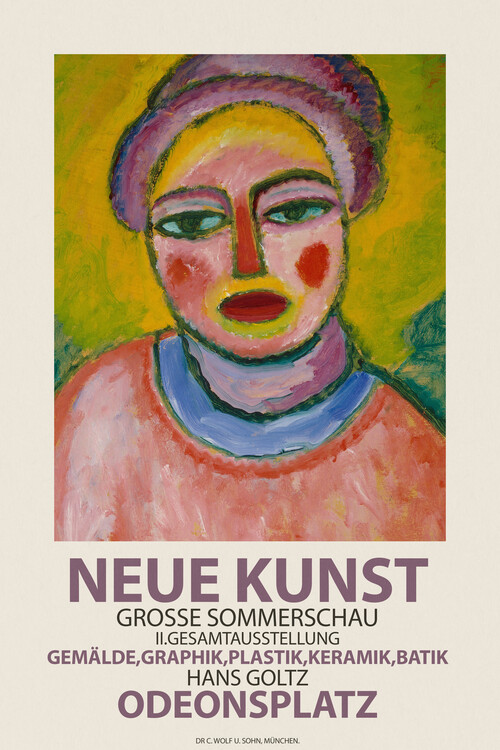 Poster Spring (Munich Exhibition) - Alexej von Jawlensky
