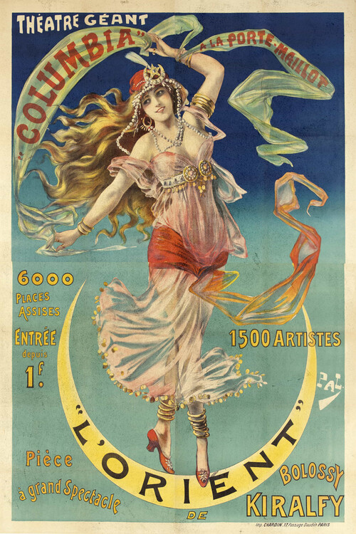 Poster “L’Orient” by Pal ca. 1899Vintage Poster