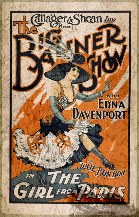 Poster The BIG Banner Show VintagePoster