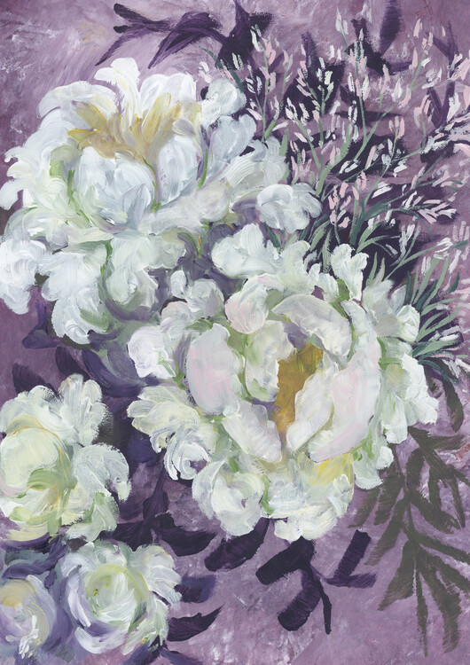 Poster Eliany painterly bouquet