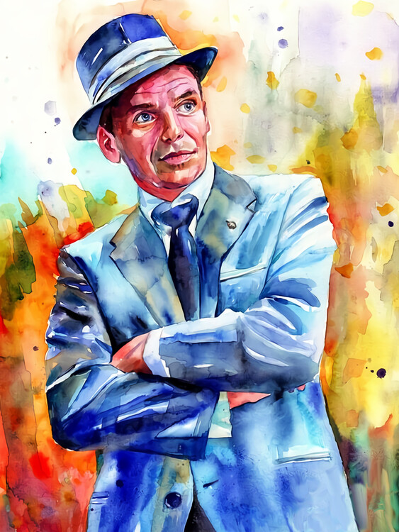 Canvas Print F.Sinatra Painting