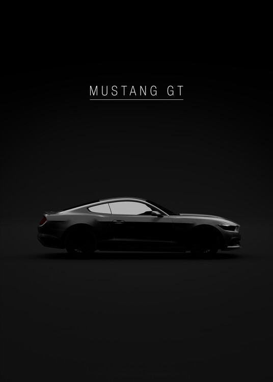 Poster 2015 Mustang GT