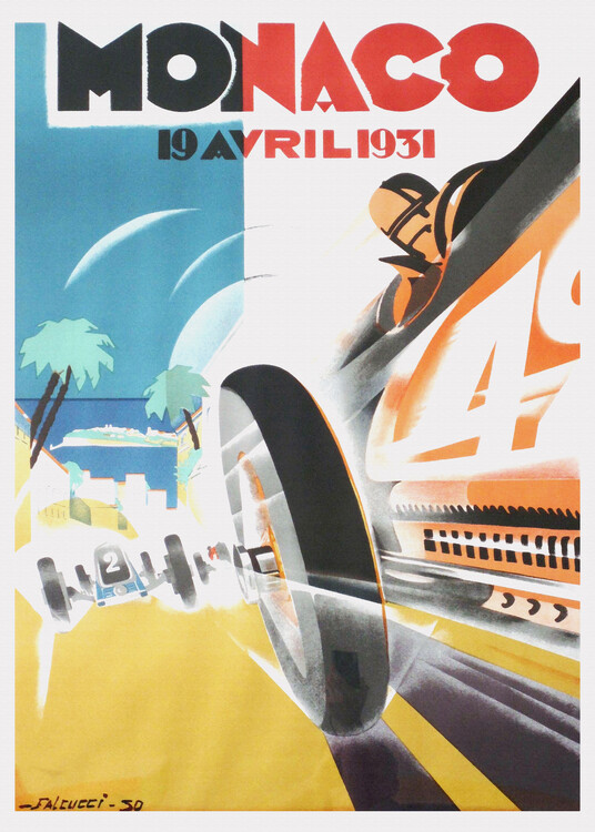 Poster Monaco Grand Prix, 1931