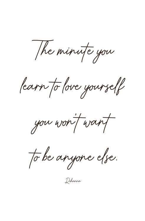 Poster Love yourself | Wall Art | 3+1 FREE | Europosters