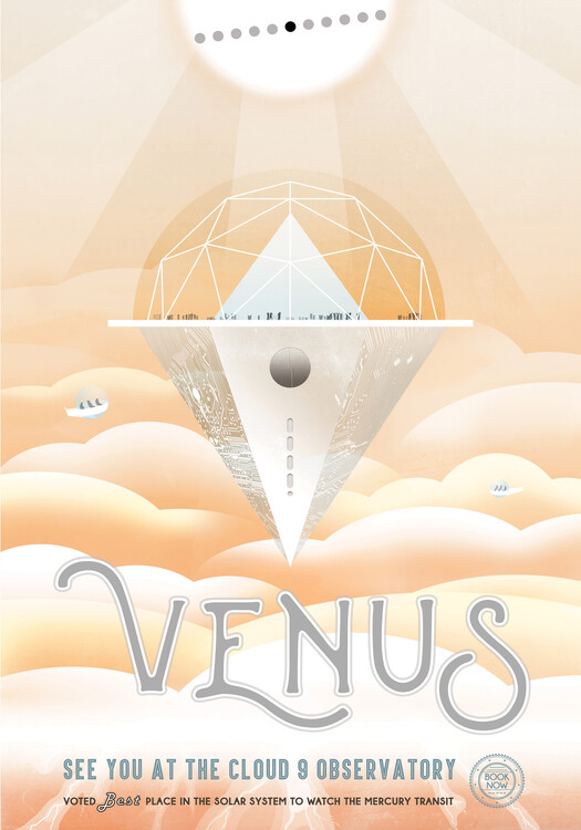 Poster venus space poster