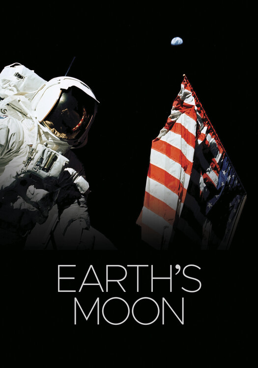 Poster moon space poster