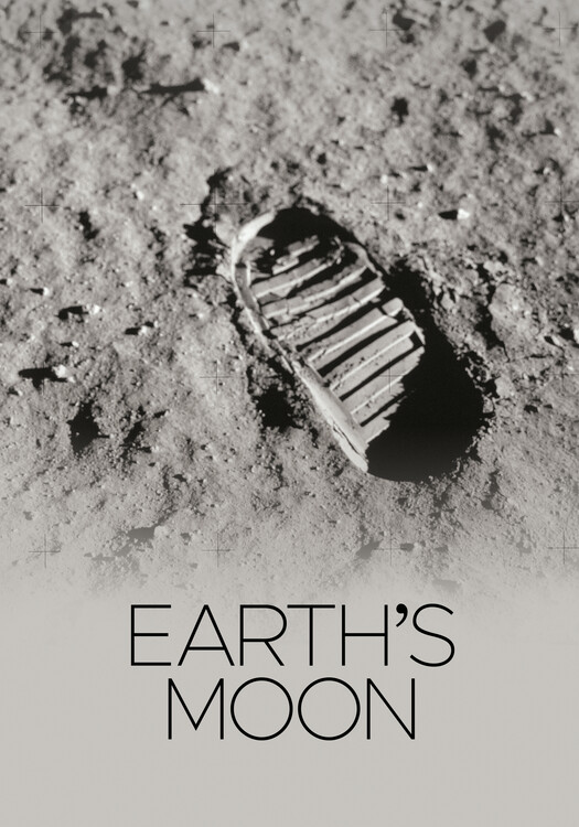 Poster moon space poster