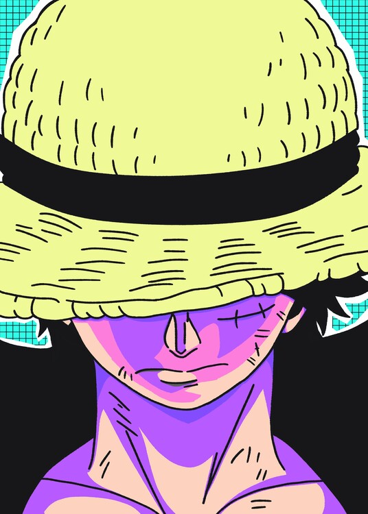 Plagát Straw Hat