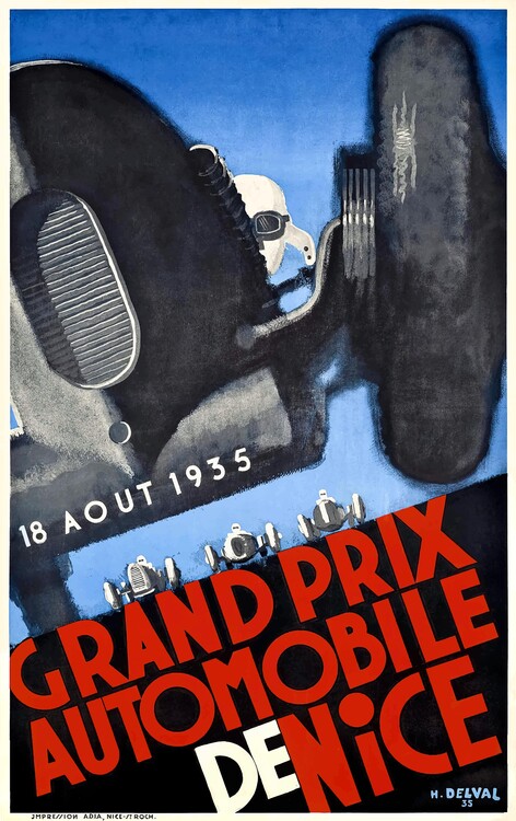 Poster Grand Prix Automobile de Nice
