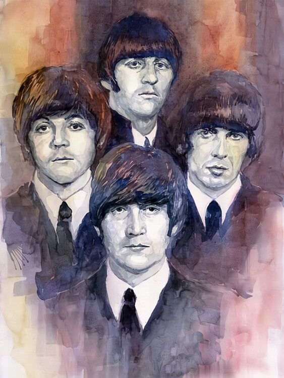 Plakát T. Beatles Painting