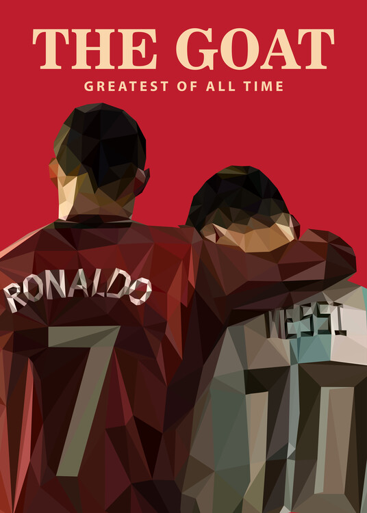 Плакат Messi x Ronaldo