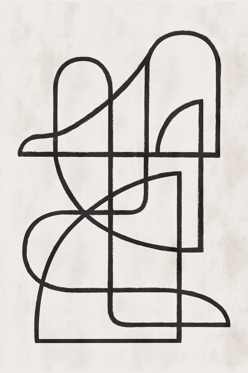 Poster Pati Cascino - Contours II