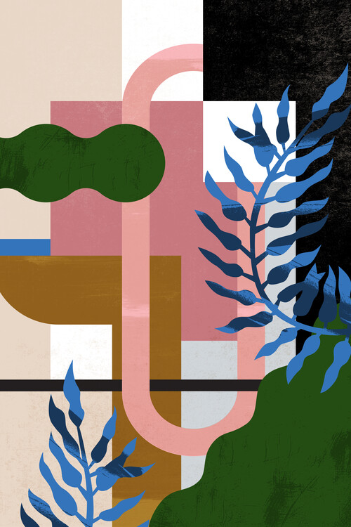 Plakát Pati Cascino - Leather Fern