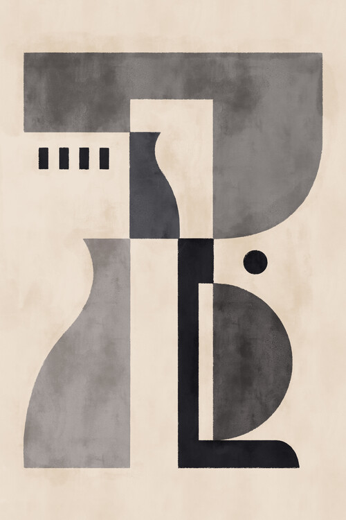 Plakát Pati Cascino - Pieces I black