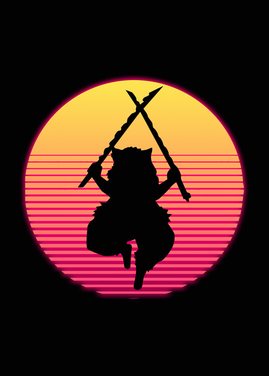 Плакат Inosuke under the moon