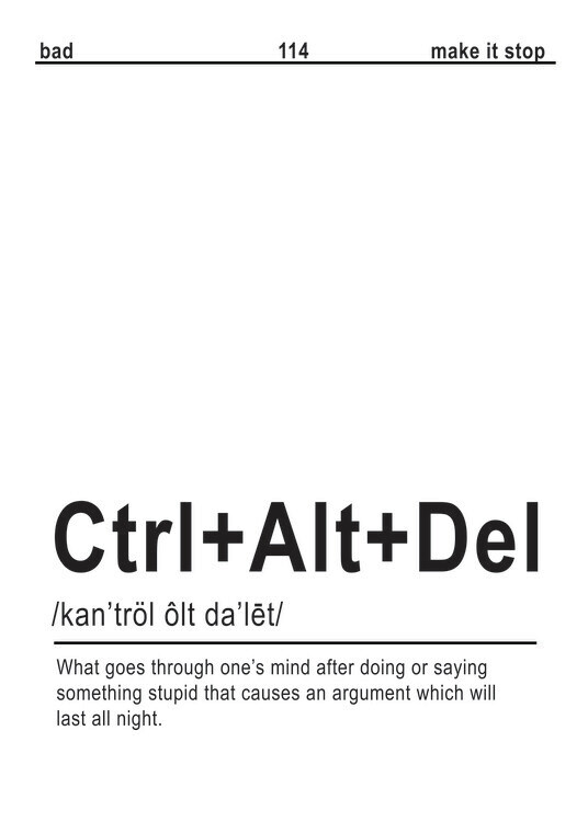 Poster Ctrl+Alt+Del