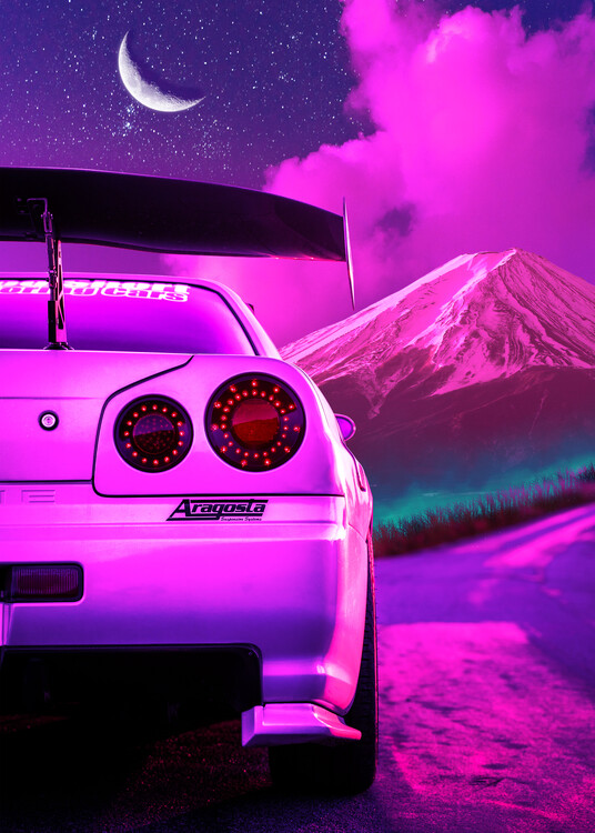 Poster Speed Racing Blueprint