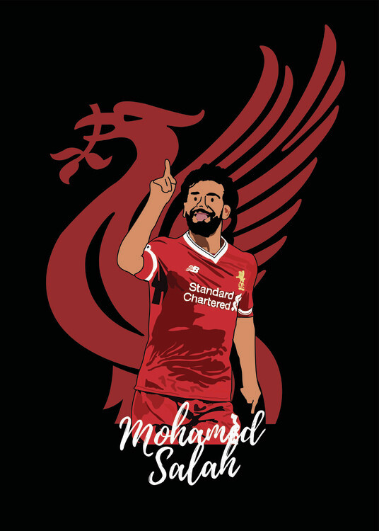 Poster Salah Football