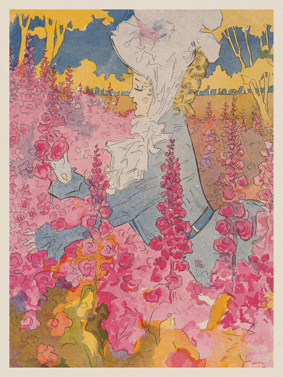 Levně Plakát, Obraz - Summer from The Seasons, Leonetto Cappiello, 30 × 40 cm