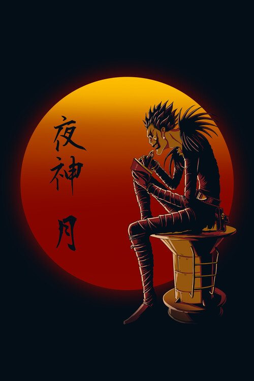 Poster Ryuk on sunset