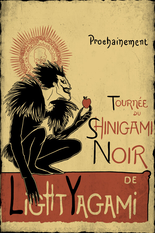 Tablou pe pânză Shinigami Noir