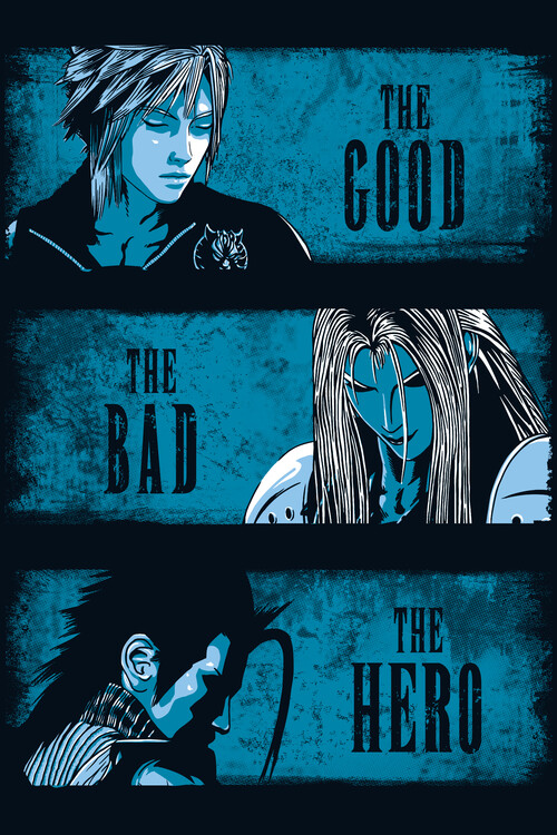 Plakát The Good the Bad and the Hero