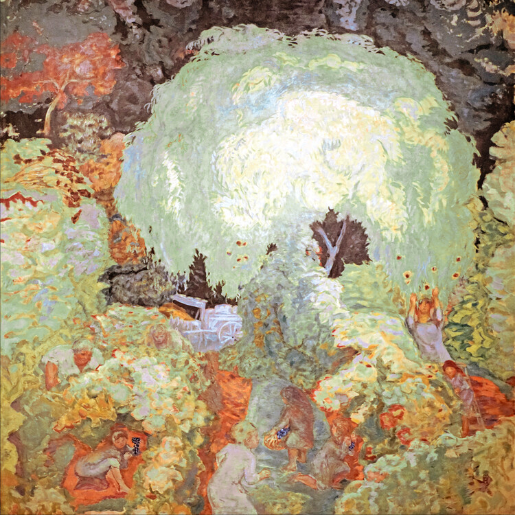 Levně Plakát, Obraz - Autumn, Pierre Bonnard, 40 × 40 cm