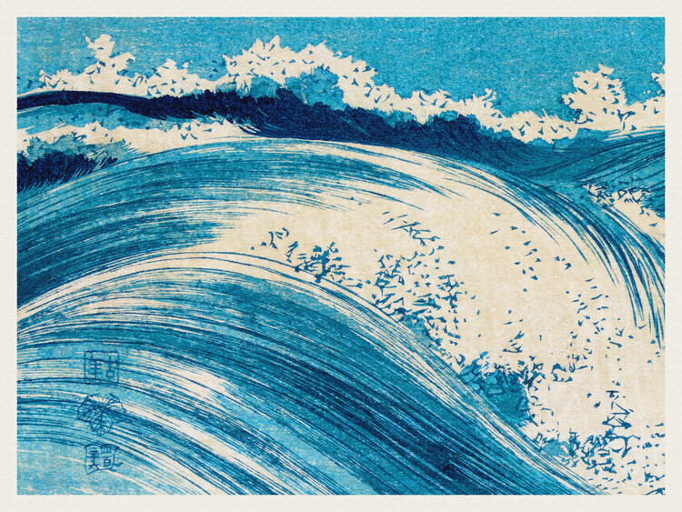 Poster Great Ocean Wave No.2 (Japanese / Japandi / Asian / Sea) - Uehara Konen