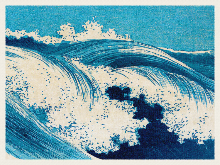 Plagát Great Ocean Wave No.6 - Uehara Konen