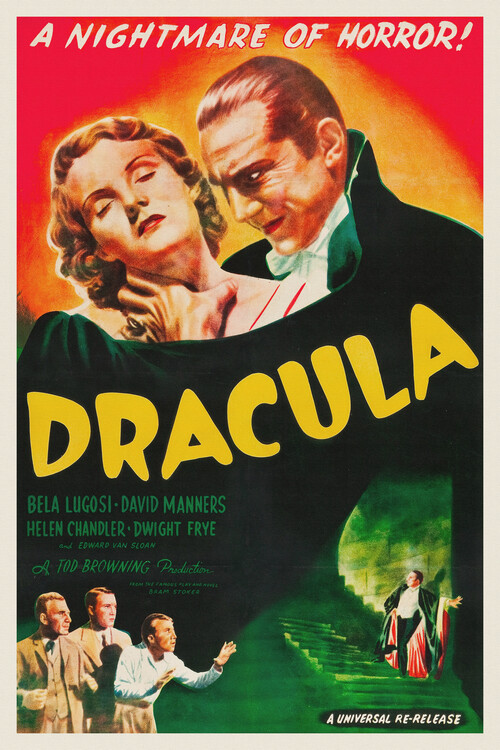Принти на полотні Dracula
