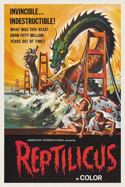 Plakat Reptilicus