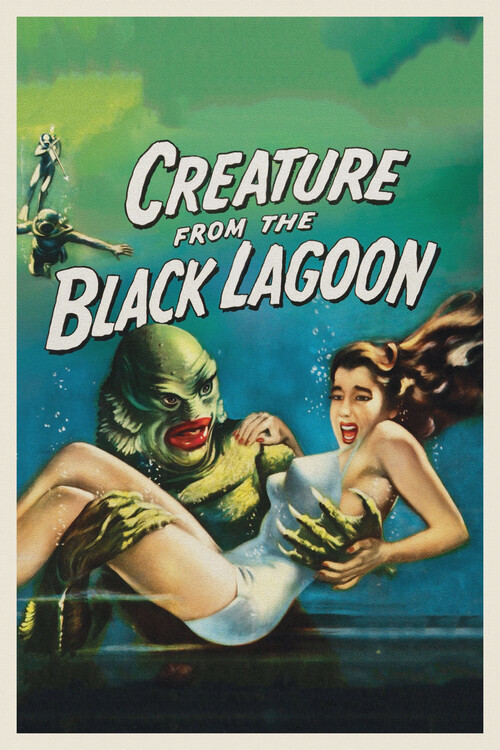 Canvas Print Creature from the Black Lagoon