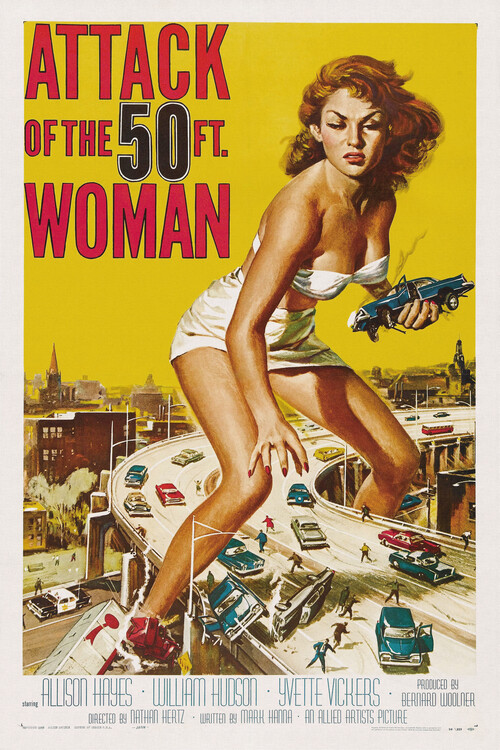 Poster Attack of the 50ft Woman