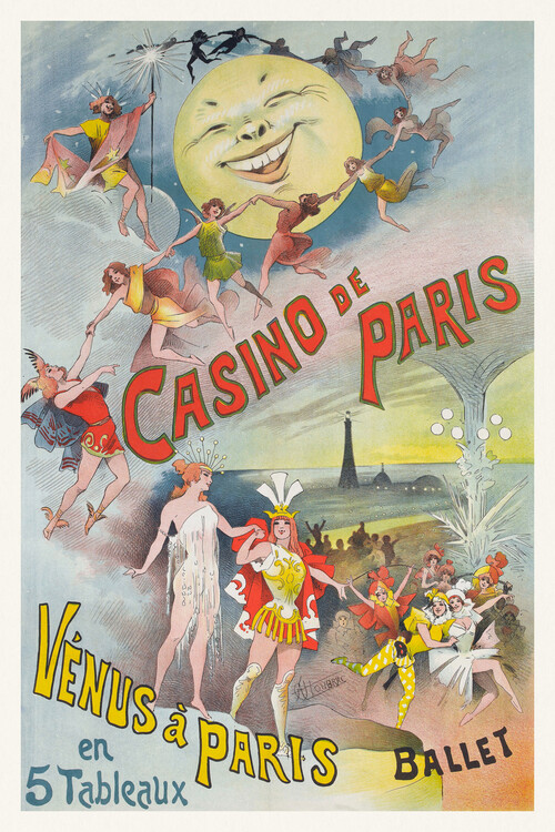 Poster Casino De Paris, Venus À Paris Ballet