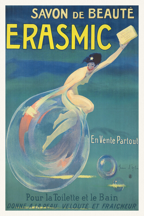 Plakat Erasmic (French Vintage Ad Poster) - Jean d'Ylen