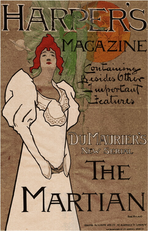 Poster Harper's magazine vintage poster