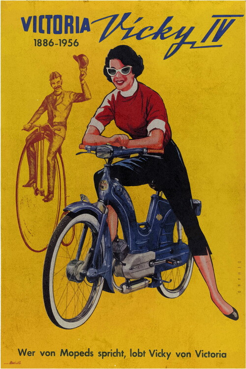 Poster Vicky IV vintage manifest poster