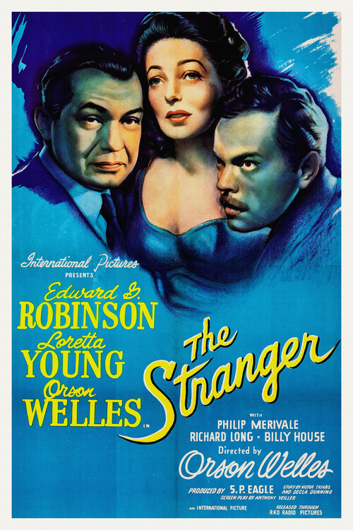 Bilde på lerret The Stranger, Orson Welles