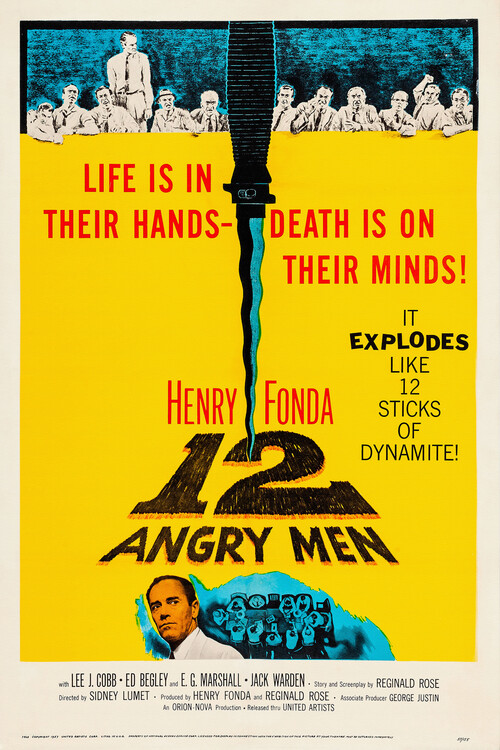 Canvas Print 12 Angry Men