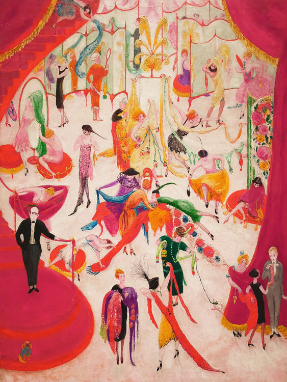 Levně Plakát, Obraz - Spring Sale at Bendels, Florine Stettheimer, 30 × 40 cm