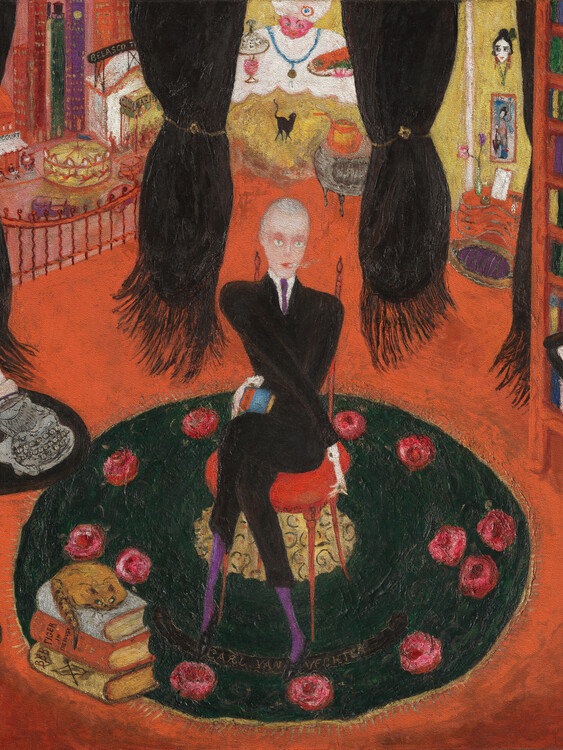 Αφίσα Carl Van Vechten (Retro Homosexual Male Portrait / Original Gay Art) - Florine Stettheimer