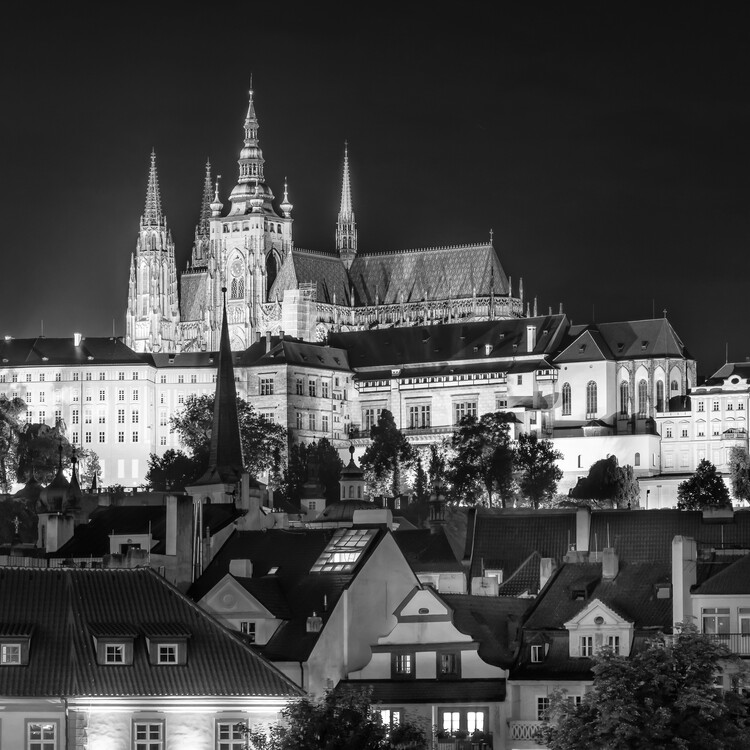 Poster Prague Castle and St. Vitus Cathedral in Prague