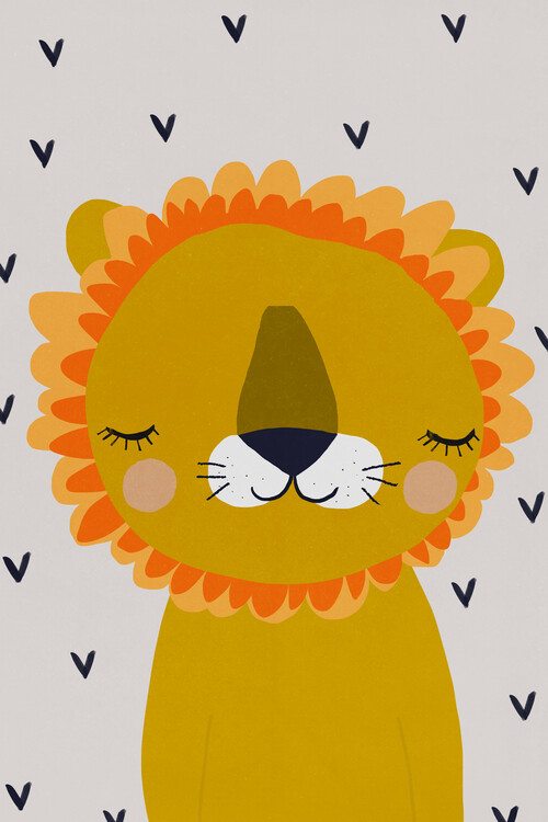 Póster Little Lion