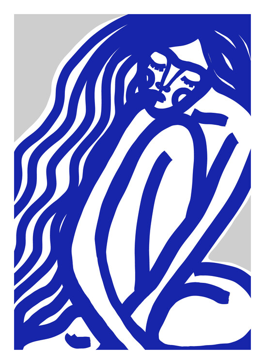 Poster The Silence (Blue)